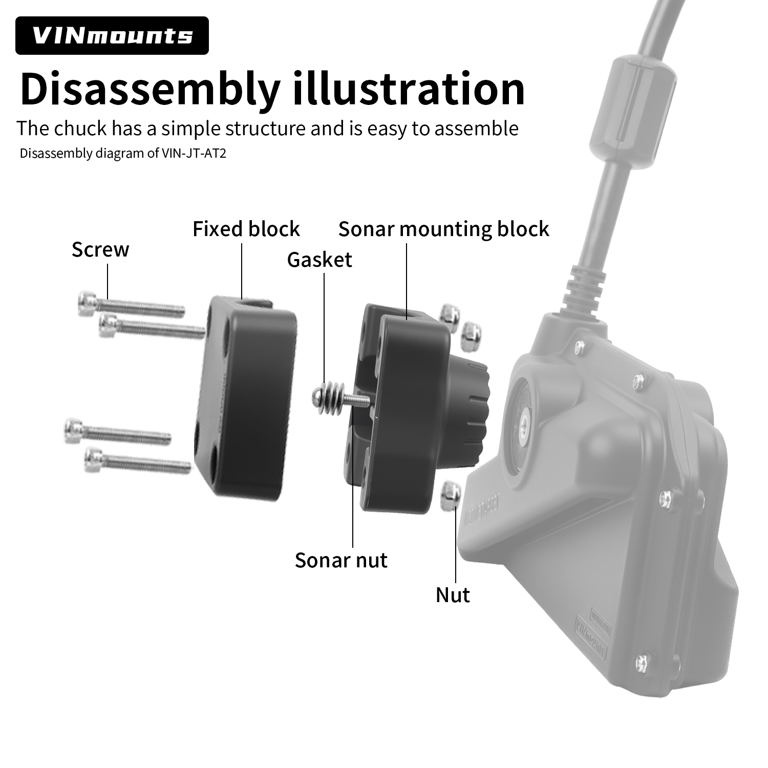 VINmounts LOWRANCE ActiveTarge - Fish Finder Transducer avaliação e preço