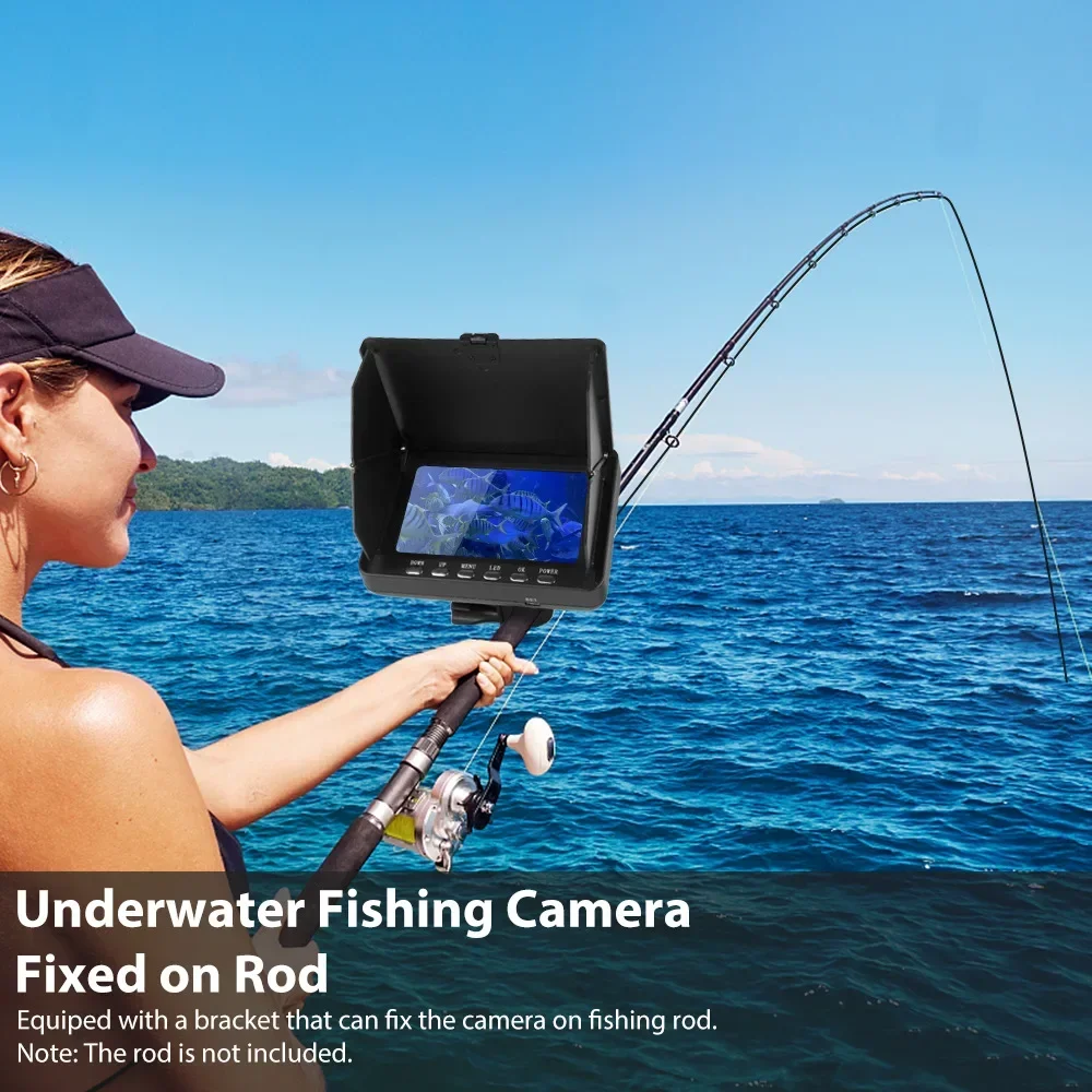 Fish Finder 5.0 Inch LCD Displ - Fish Finder Cable avaliação e preço