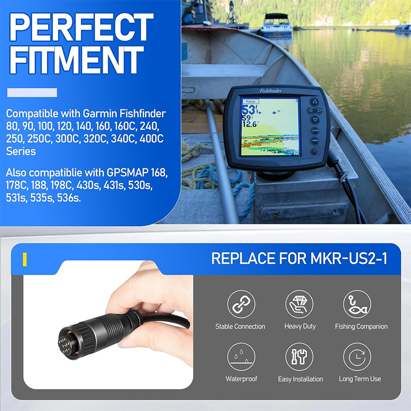 MKR-US2-1 Adaptor Cable Univer - Fish Finder avaliação e preço