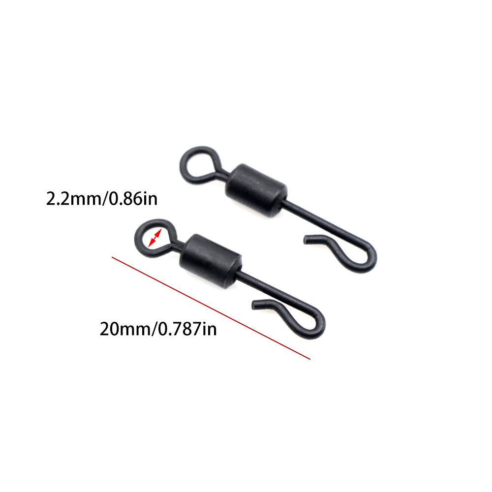 Carp Fishing Swivels For Hair  - Fishing Gps avaliação e preço