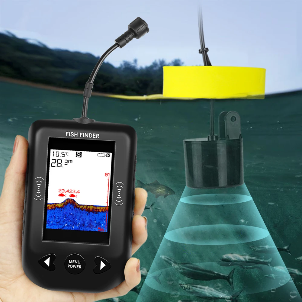 Alarm 100M Portable Sonar Fish - Fish Finder Portable avaliação e preço