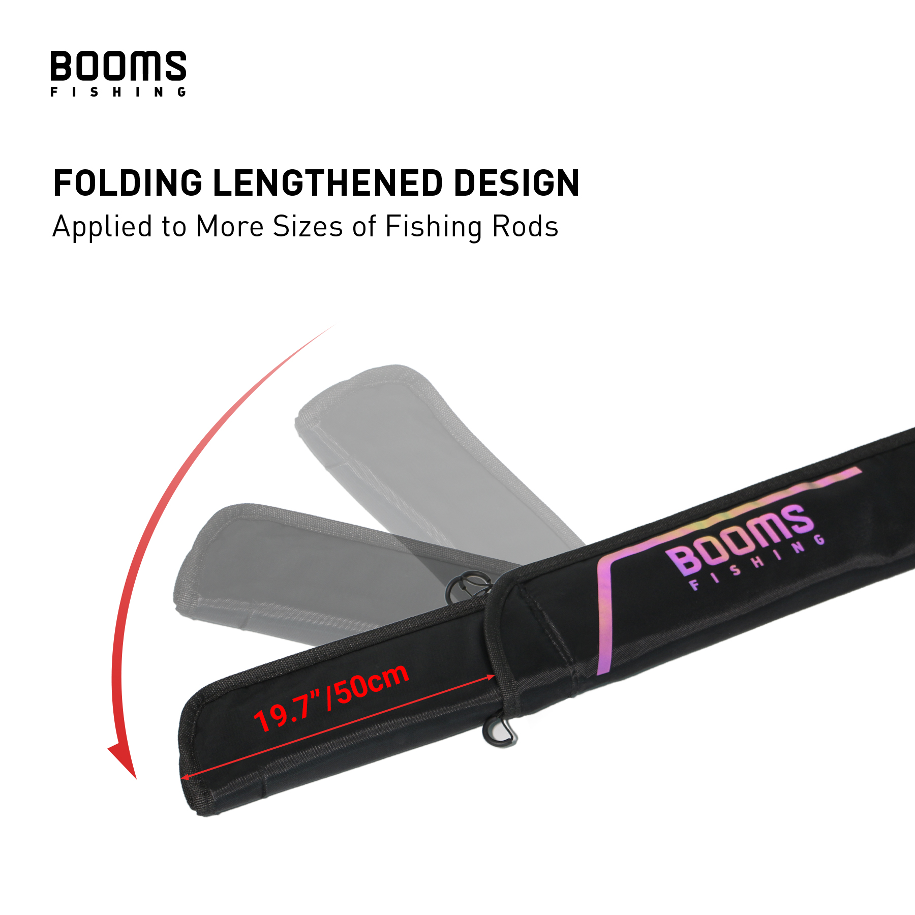 Booms Fishing 195cm Large Wate - Fish Finder Case avaliação e preço
