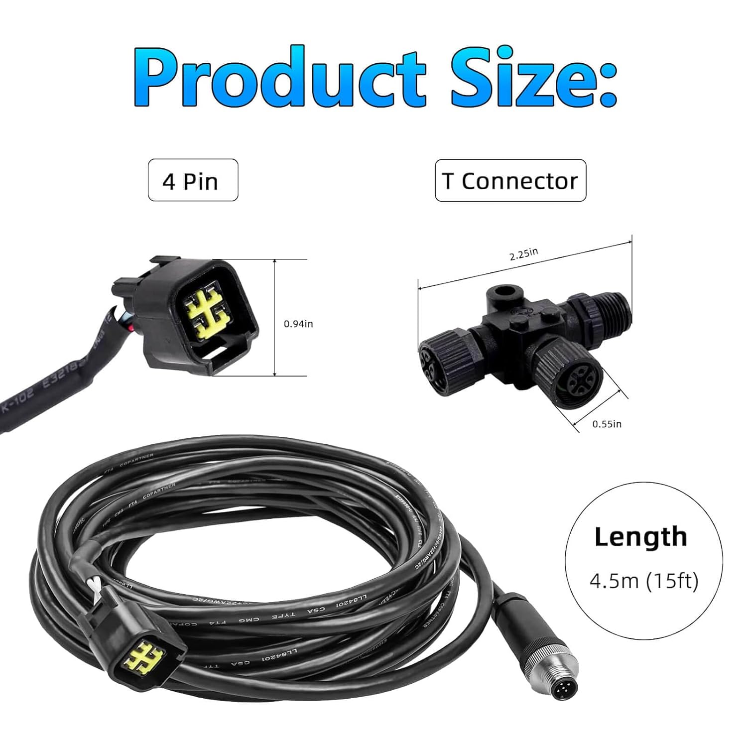 Engine Interface Cable NMEA200 - Fish Finder Cable avaliação e preço