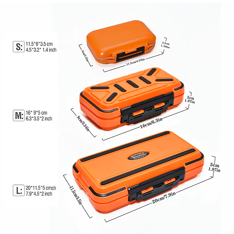 Waterproof Fishing Tackle Box  - Fish Finder Case avaliação e preço