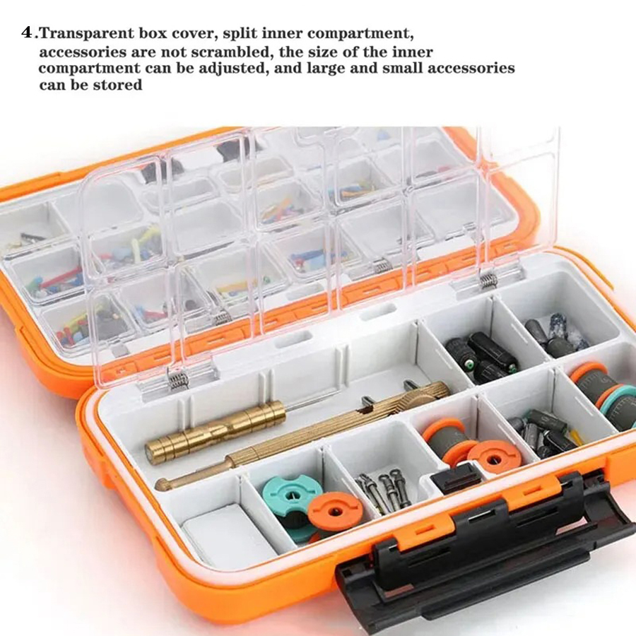 Waterproof Fishing Tackle Box  - Fish Finder Case avaliação e preço
