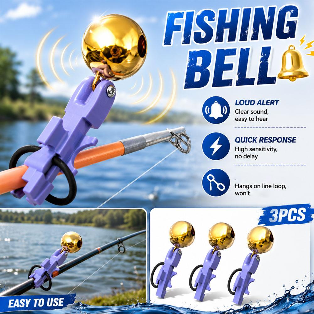 3pcs Fishing Bell High-sensiti - Bite Alarm avaliação e preço