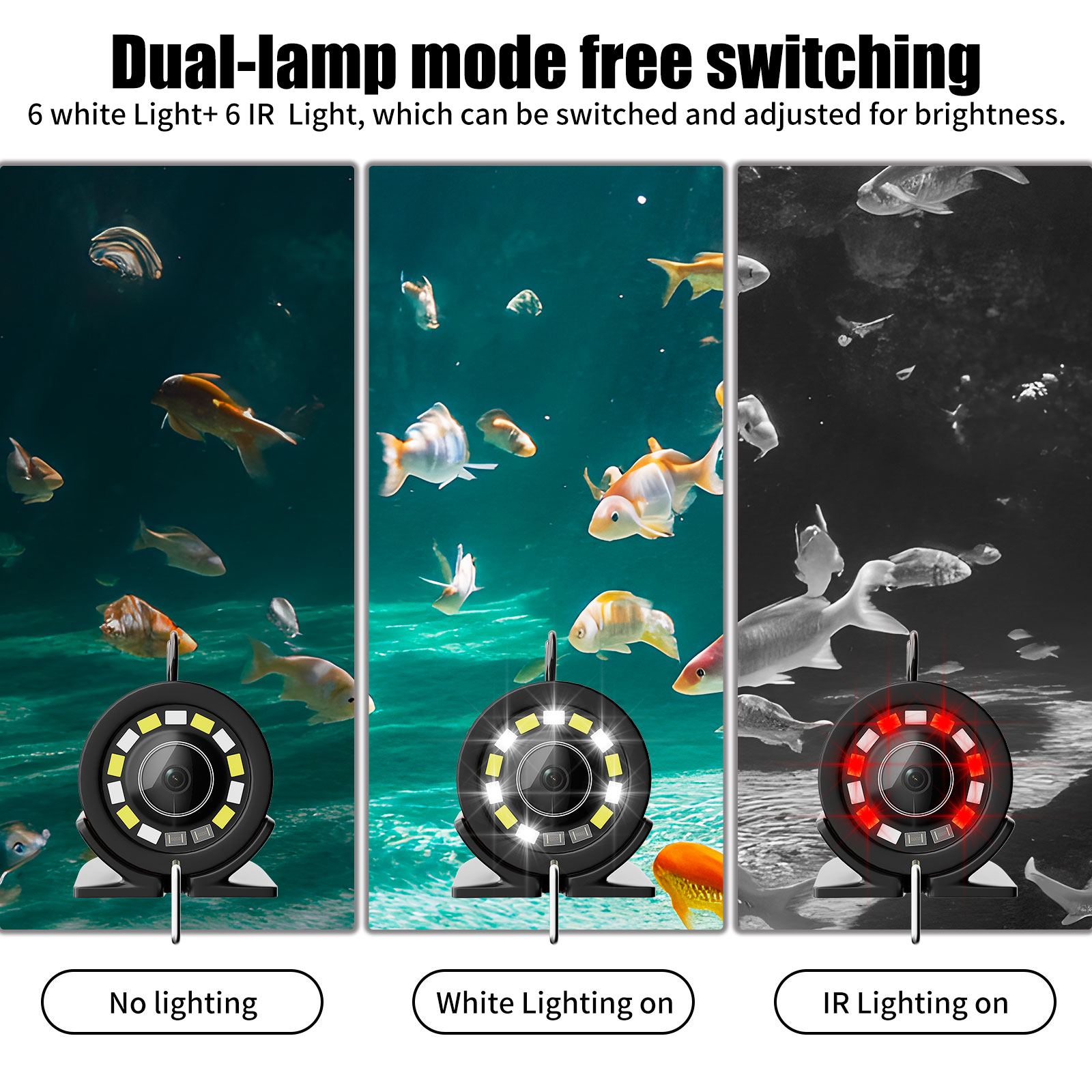 Underwater Fishing Camera - 15 - Fish Finder Battery avaliação e preço