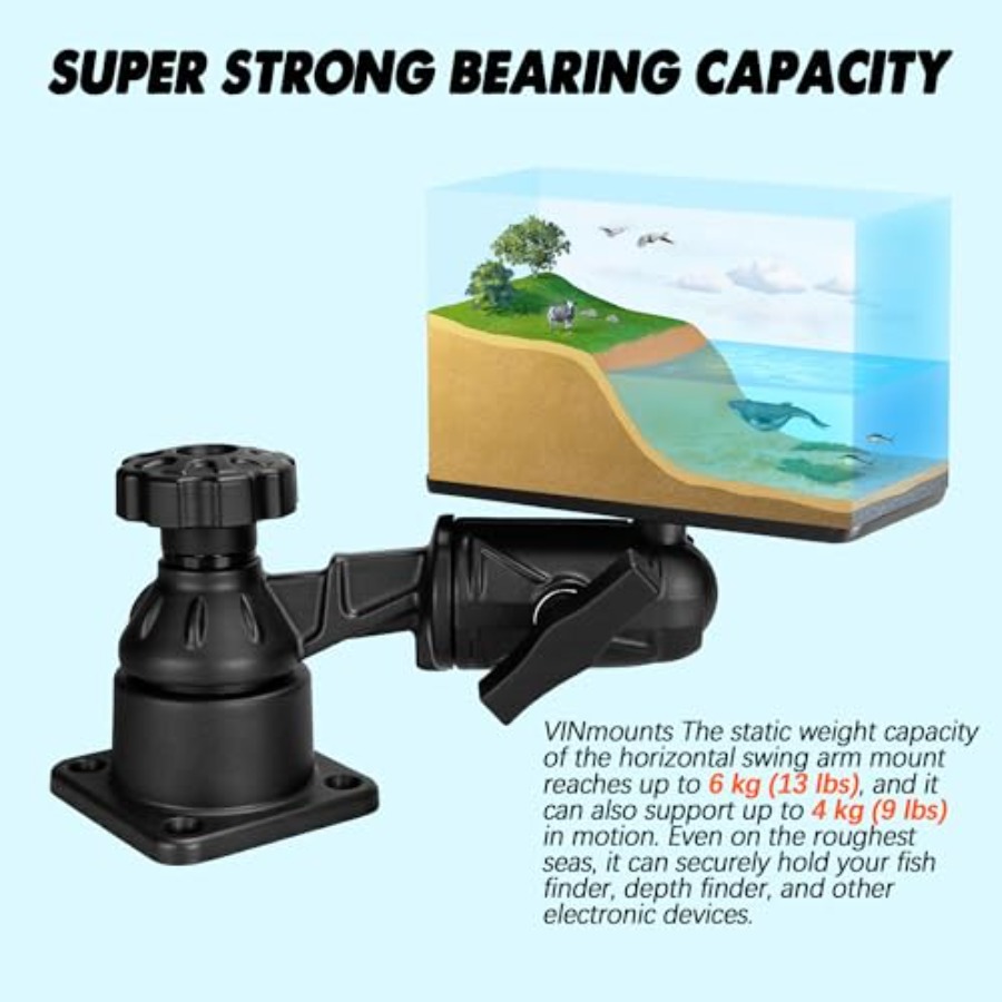 Fish finder mount for marine u - Fish Finder avaliação e preço