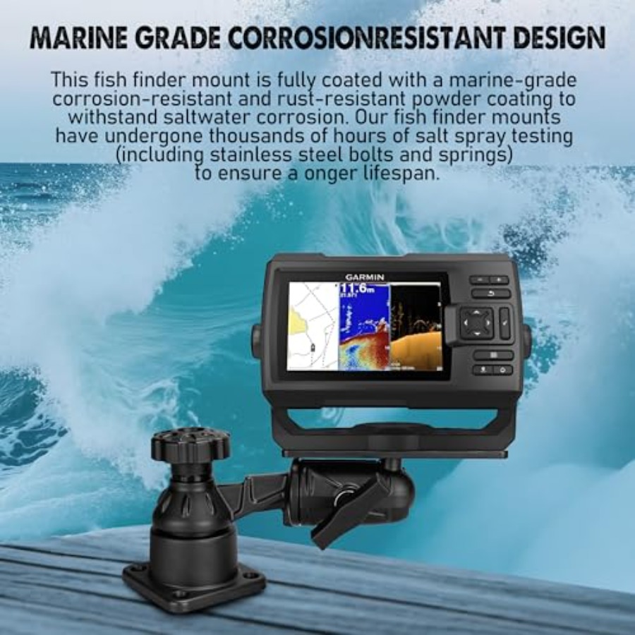 Fish finder mount for marine u - Fish Finder avaliação e preço