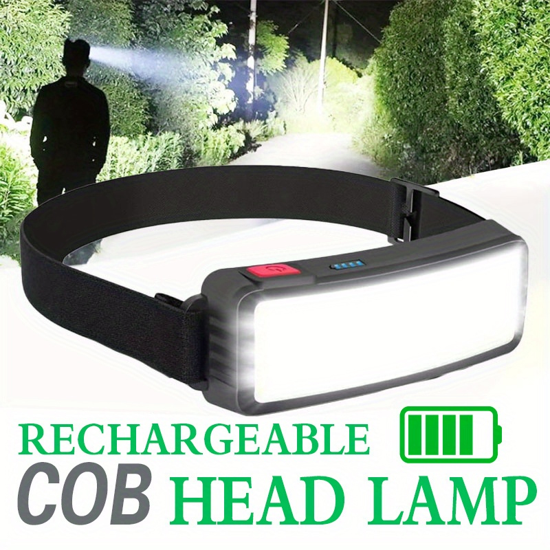 Powerful COB LED Headlamp Type - Fish Finder Battery avaliação e preço