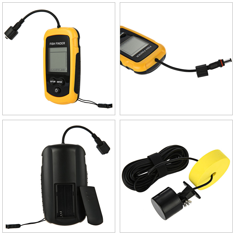 Alarm 100M Portable Sonar Fish - Fish Finder Portable avaliação e preço