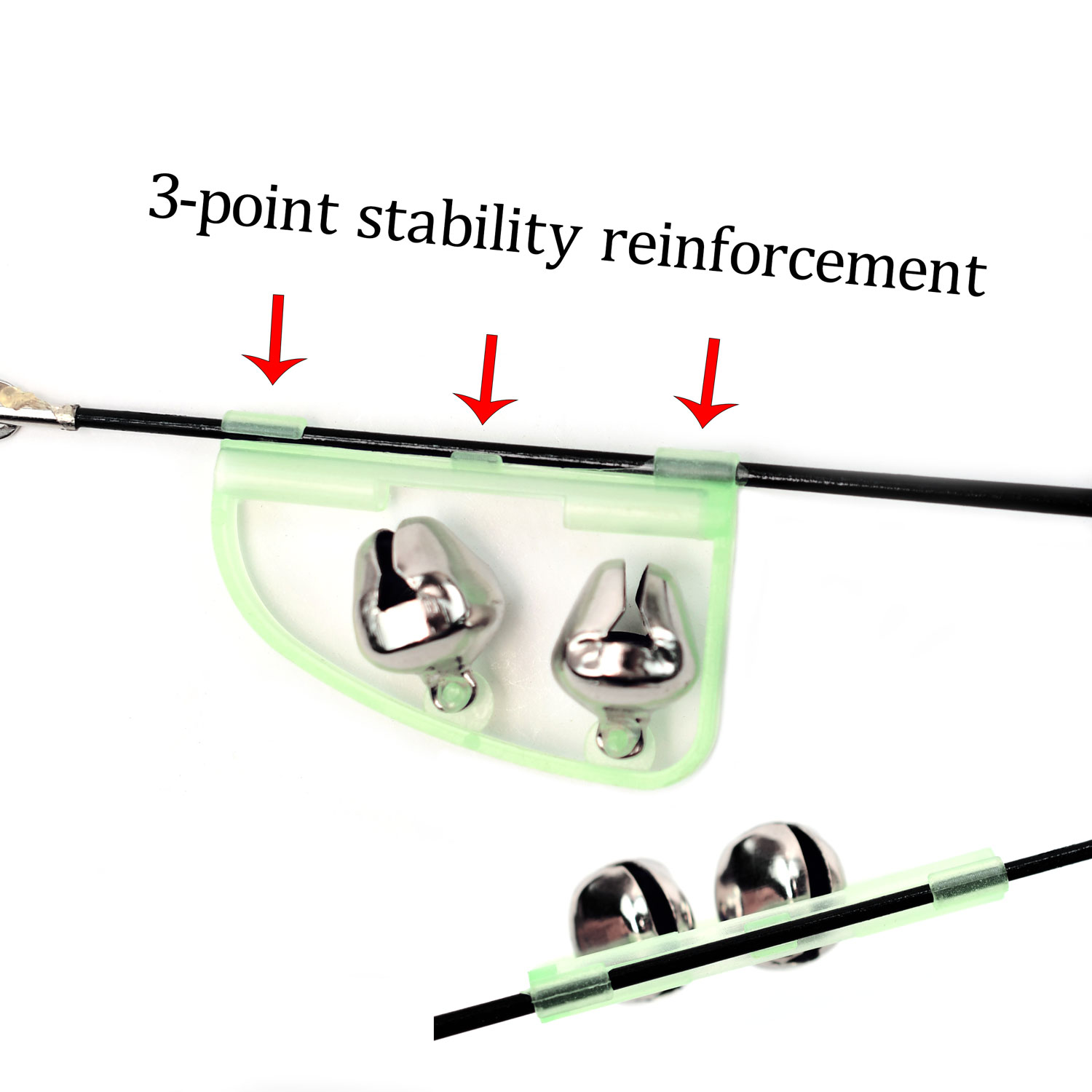 Topranc Double Bells Fishing B - Bite Indicator avaliação e preço