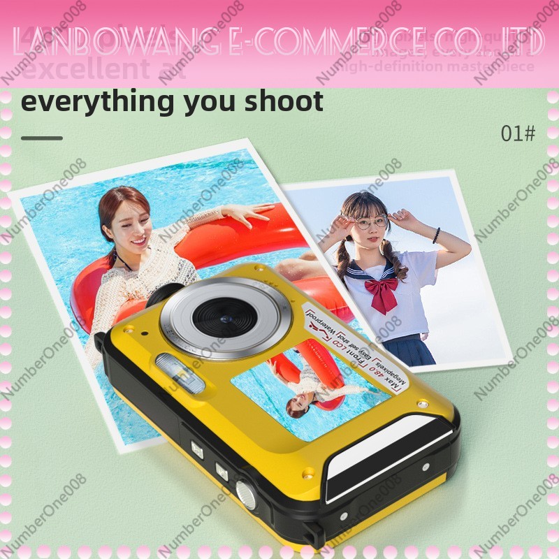 Dual Screen Waterproof Action  - Underwater Camera avaliação e preço
