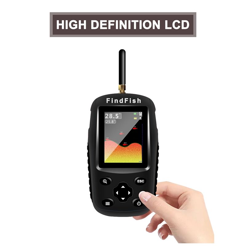 Quality Smart English Russian  - Fish Finder Portable avaliação e preço