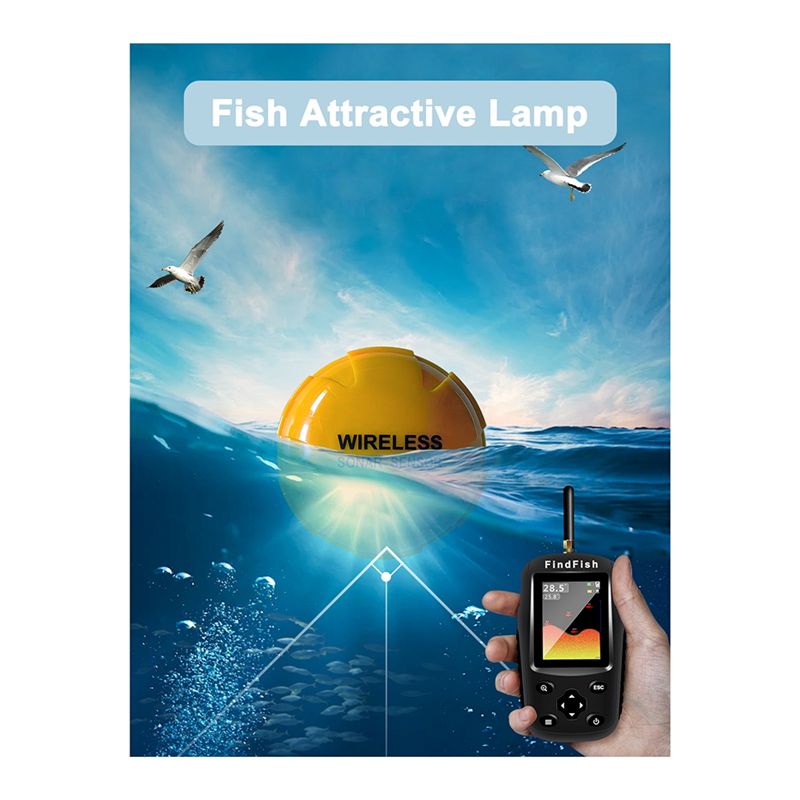 Quality Smart English Russian  - Fish Finder Portable avaliação e preço