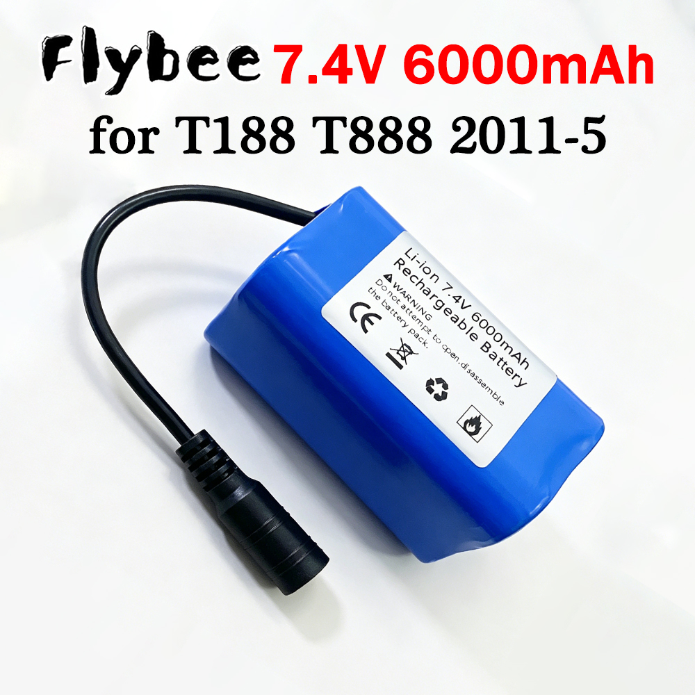 Li-ion 6000mAh 7.4V 2S1P Batte - Fish Finder Charger avaliação e preço