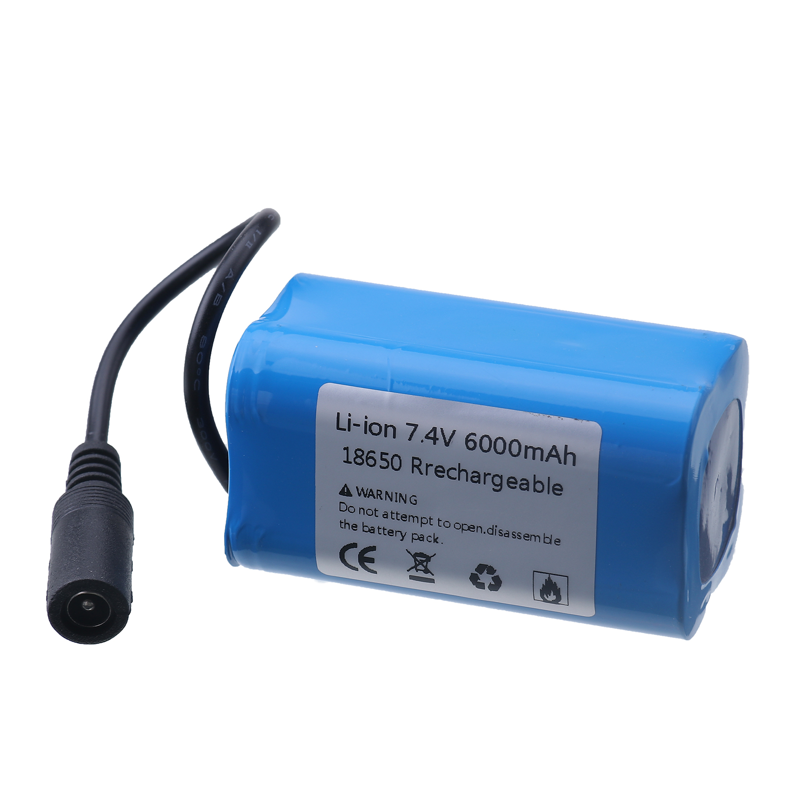 Li-ion 6000mAh 7.4V 2S1P Batte - Fish Finder Charger avaliação e preço